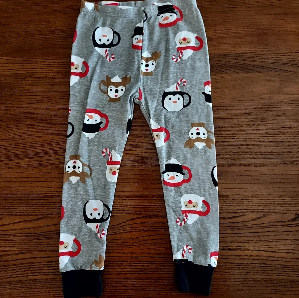 Pajamas Boy Girl Unisex 2-Piece Christmas Winter Holiday Cozy 2T
